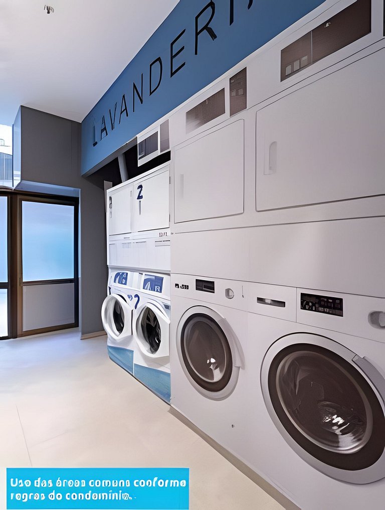 Incrível studio com infra estrutura e perto das praias