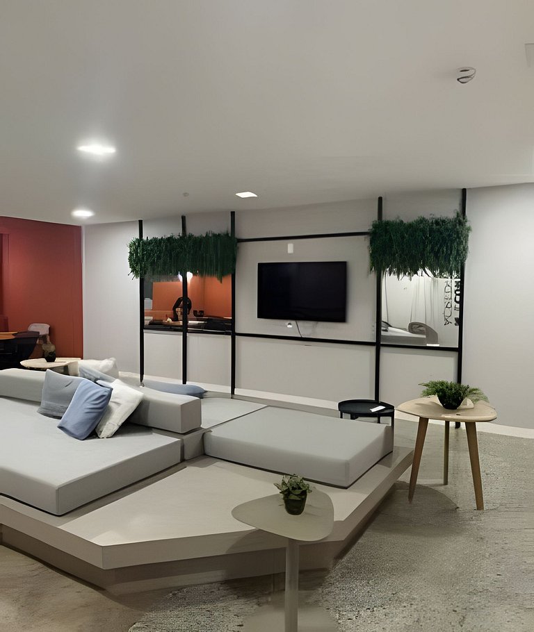 Incrível studio com infra estrutura e perto das praias