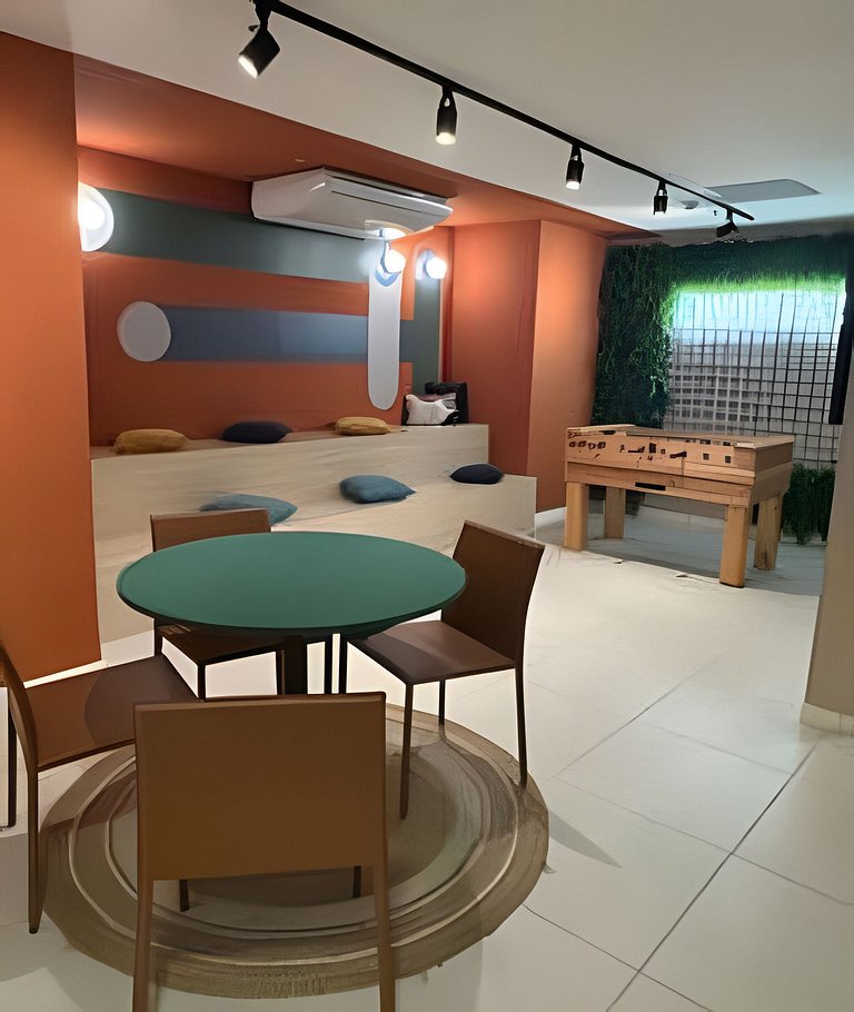 Incrível studio com infra estrutura e perto das praias