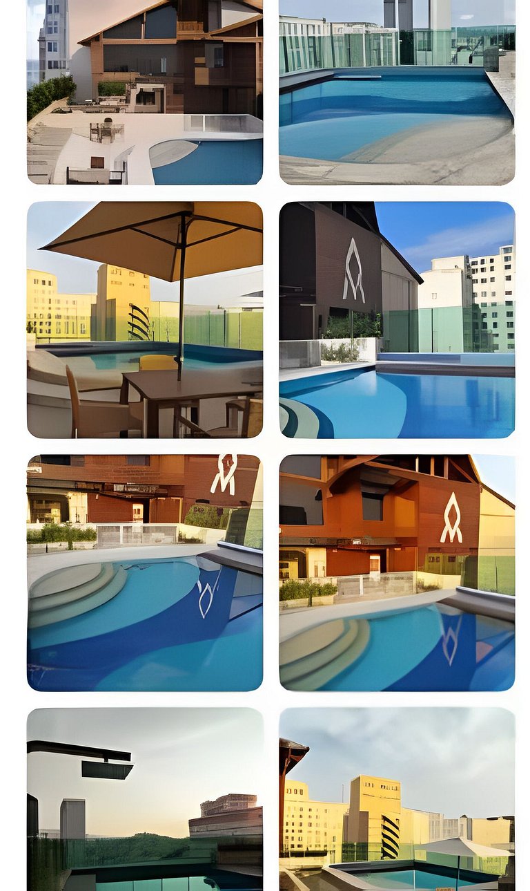 Incrível studio com infra estrutura e perto das praias