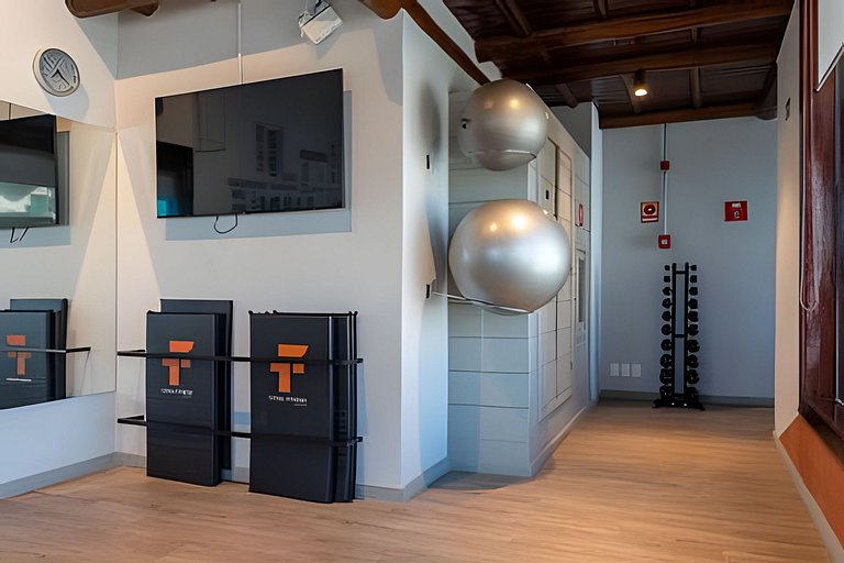 Incrível studio com infra estrutura e perto das praias