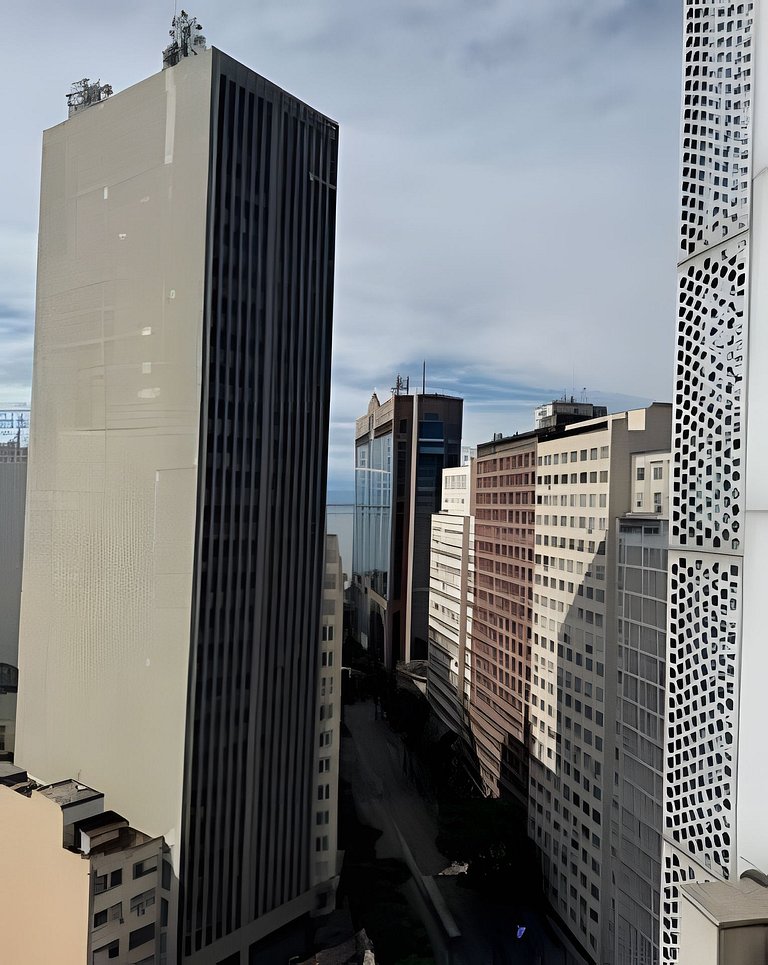 Incrível studio com infra estrutura e perto das praias