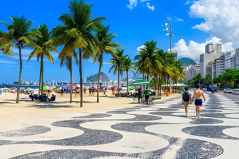Localização Ícone em Copacabana! Atrás do Palace, 30m Metrô