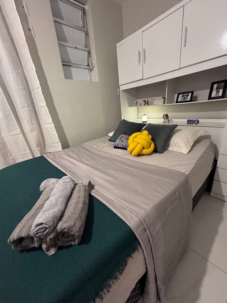 Leme/Copacabana: Seu Paraíso a 50m da Praia!