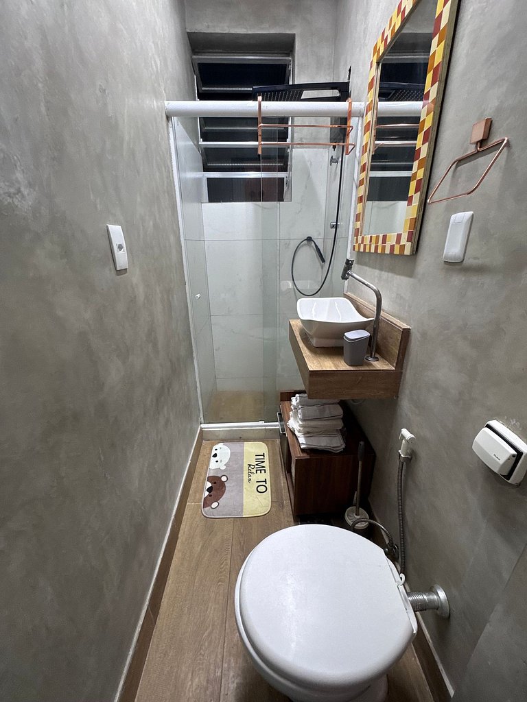 Leme/Copacabana: Il Tuo Paradiso a 50m dalla Spiaggia!