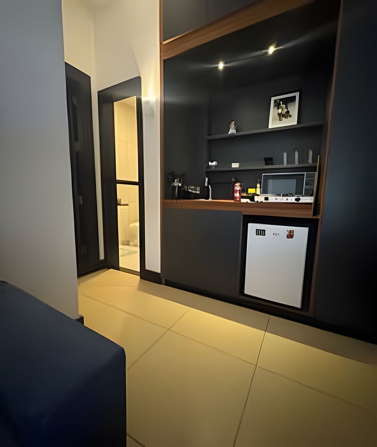 Passos do Metrô da Glória! Silêncio e Portaria 24h