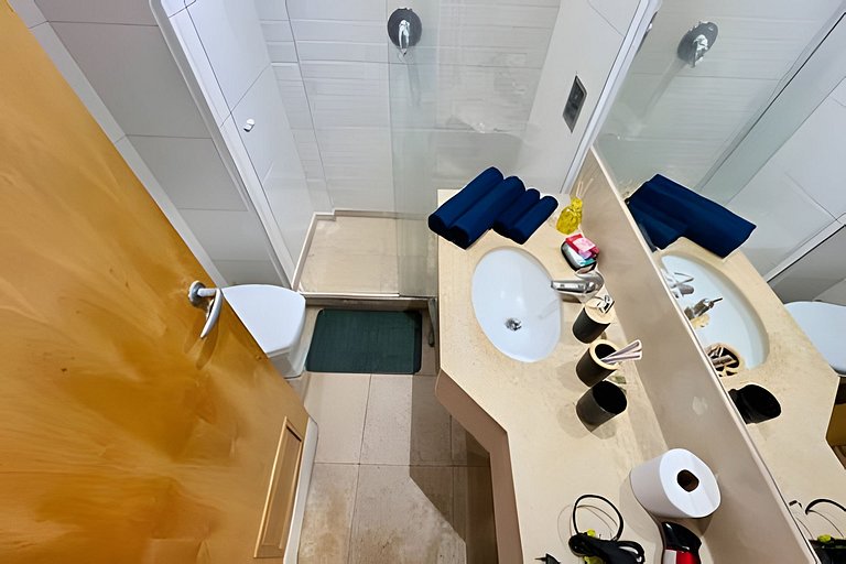 Studio 1103: Piscina, academia, Wi-Fi e conforto!