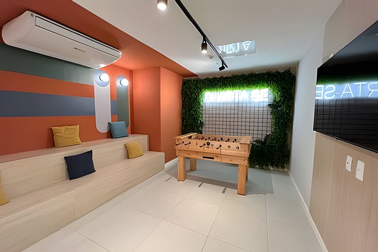 Studio 1103: Piscina, academia, Wi-Fi e conforto!