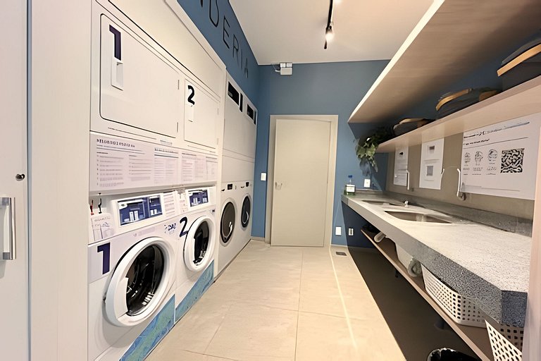 Studio 1103: Piscina, academia, Wi-Fi e conforto!