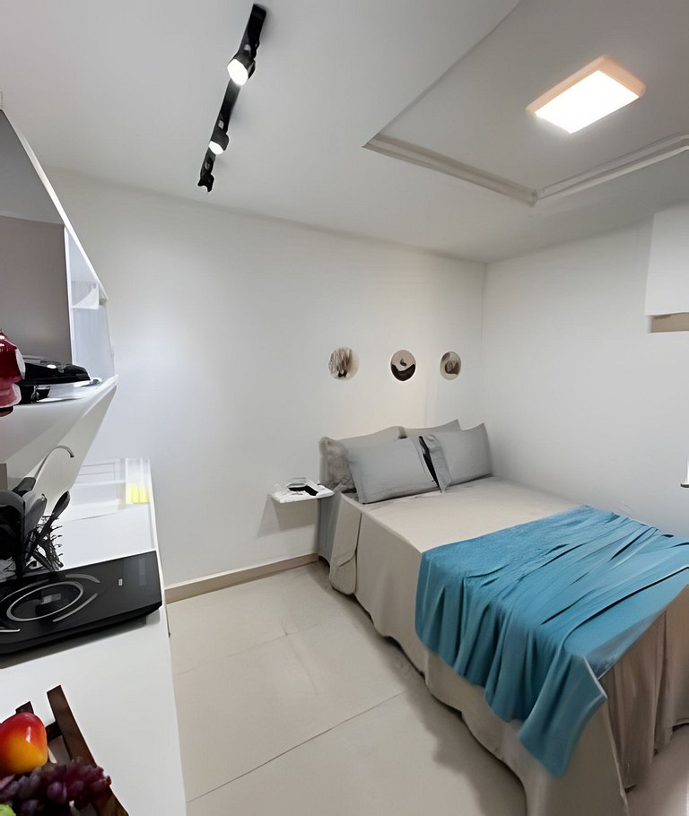 Studio 1109: Piscina, academia e Wi-Fi - Centro RJ