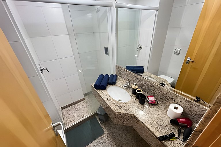 Studio 1109: Piscina, academia e Wi-Fi - Centro RJ