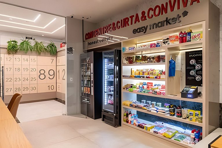 Studio 1109: Piscina, academia e Wi-Fi - Centro RJ