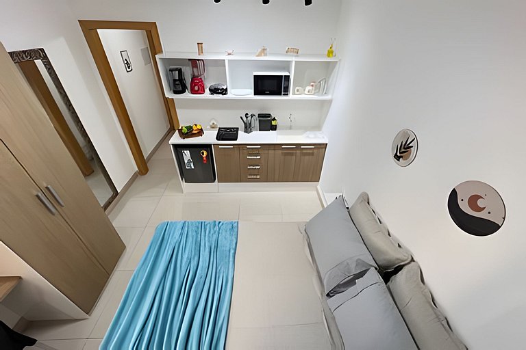 Studio 1109: Piscina, academia e Wi-Fi - Centro RJ