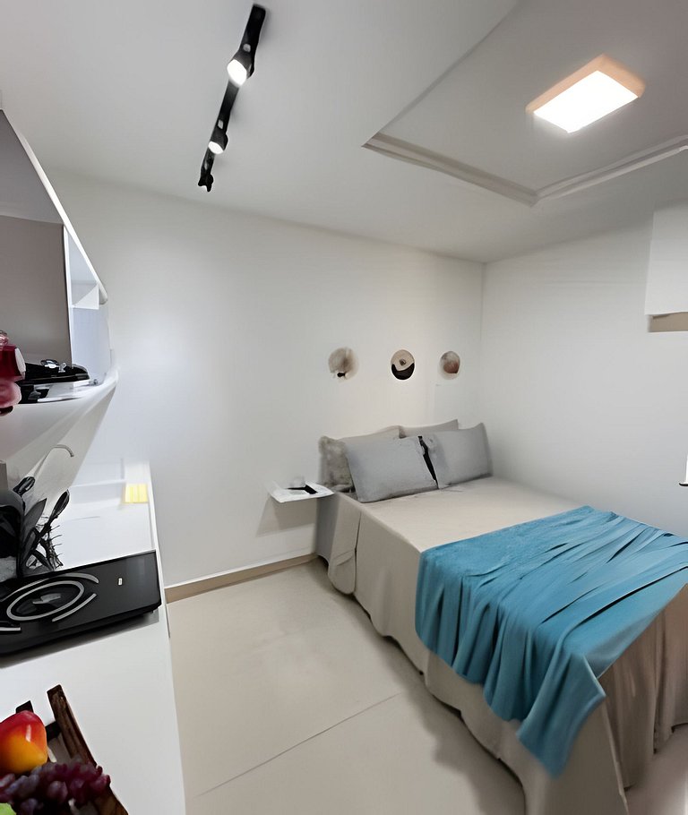 Studio 1109: Piscina, academia e Wi-Fi - Centro RJ