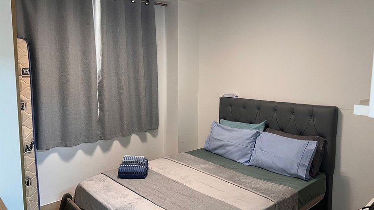 Incrível studio com infra estrutura e perto das praias