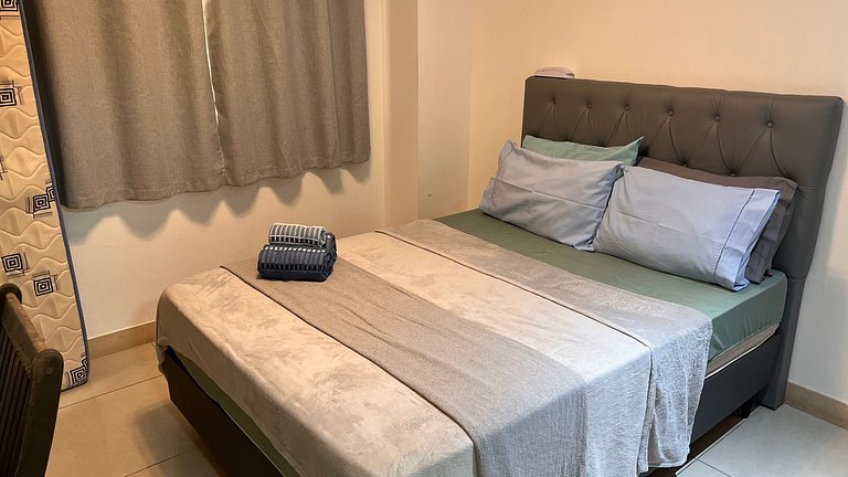 Incrível studio com infra estrutura e perto das praias