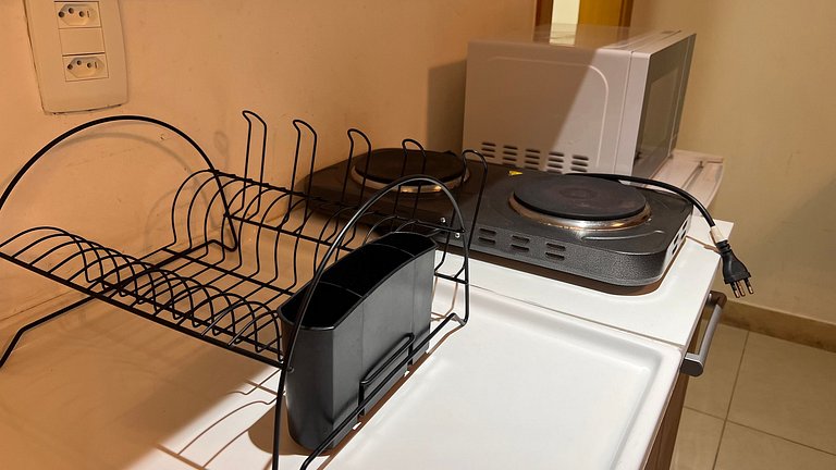 Incrível studio com infra estrutura e perto das praias