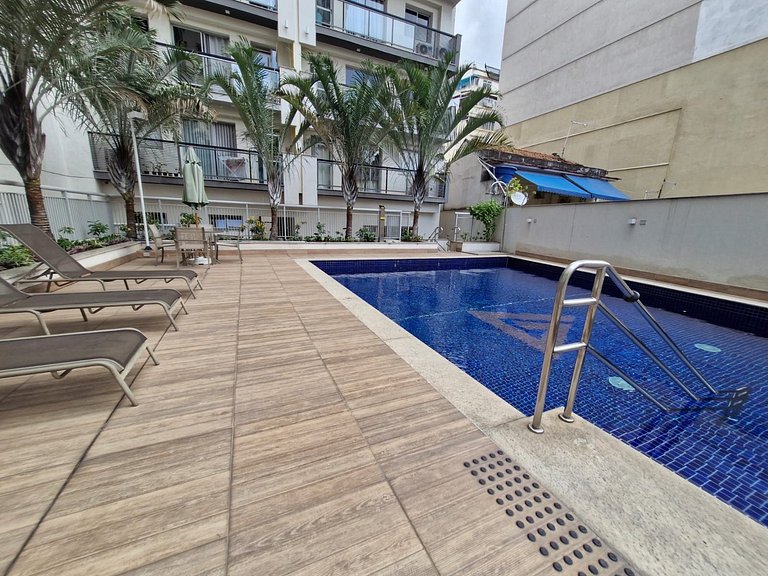 Studio/Apartamento Moderno na Lapa/Centro | Piscina, Academi